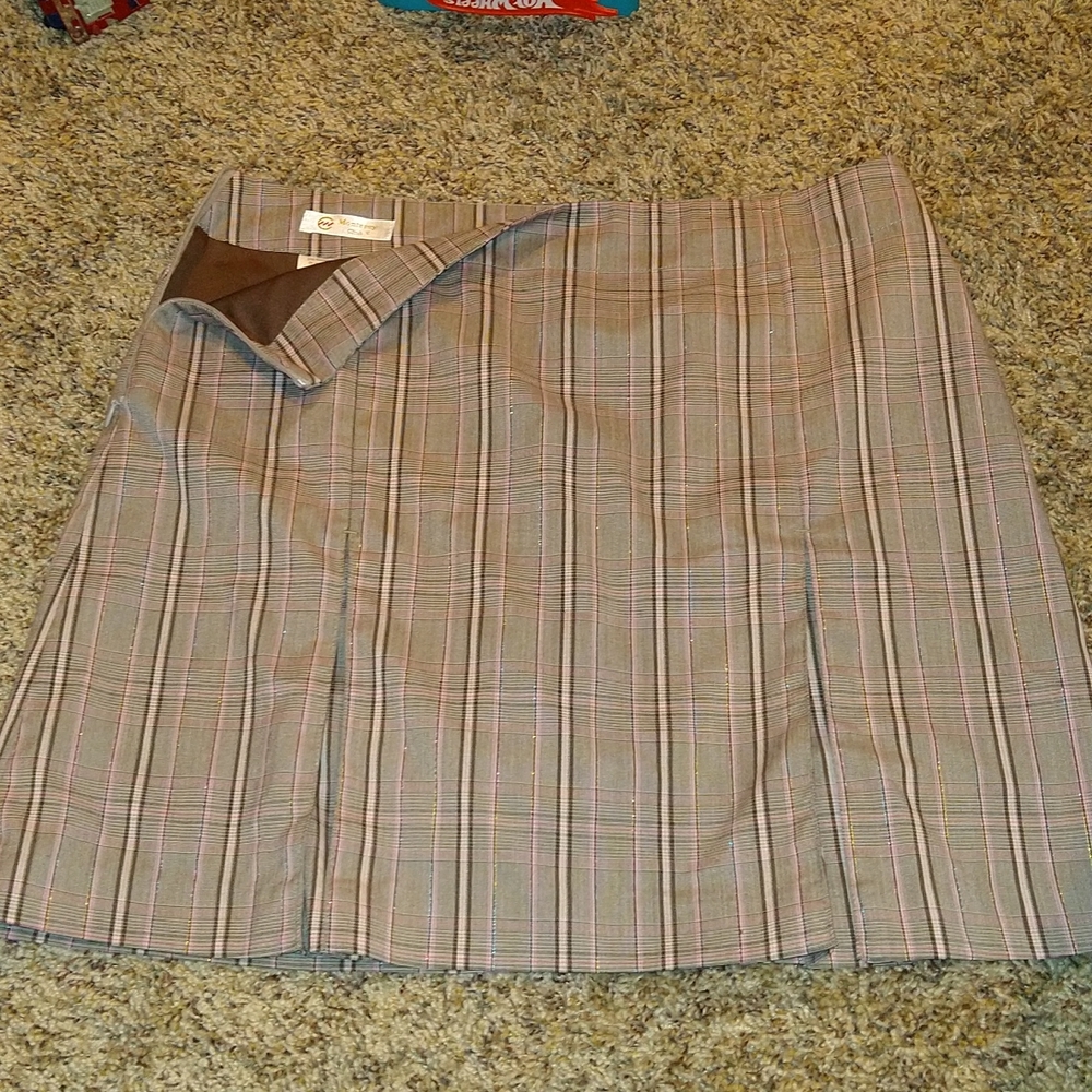 Monterey Club Plaid Skort